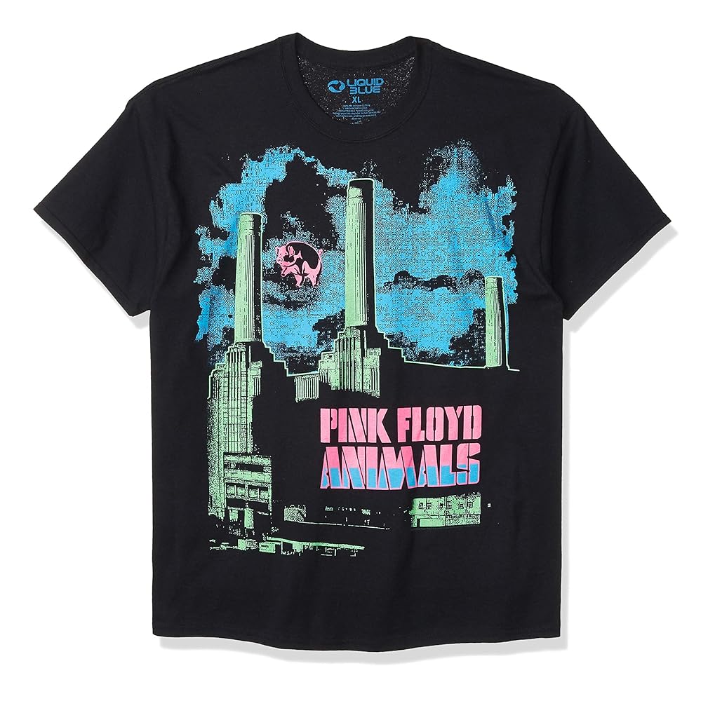 Amazon.com: Liquid Blue unisex adult Pink Floyd Animals